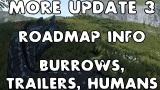 The Isle News Updates: More About Update 3, Roadmap Rework, Trailers, Burrows, Humans