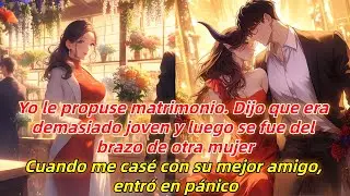 Yo le propuse matrimonio. Dijo que era demasiado joven y luego se fue del brazo de otra mujer...