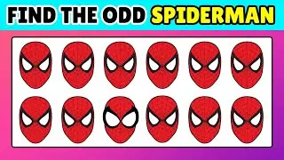 Odd One Puzzle🧩🦹🧠 | Only Eagle Eyes Can Spot the Odd Superheroes in this Odd One Out Images.✨