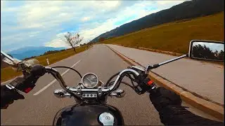 Yamaha Virago XV535 on Austrian Roads     ||  [ 2.7k 60p POV]