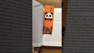 Cute Panda Bookmark painting #shorts #ytshorts #viralshorts