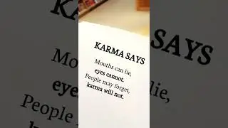 karma never lie 🤥😌😌 #newsong