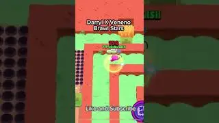 Darryl X Veneno no Brawl Stars #brawlstars #shorts #gaming #short #supercell #fyp #shortvideo