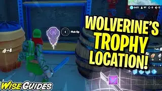 Find Wolverine's Trophy in Dirty Docks LOCATION - Fortnite Wolverine Week 3 Challenge