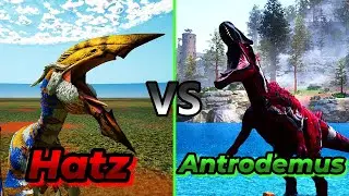 Hatzegopteryx Vs Rex\Spino\Yuty | Ark Survival Ascended | Ark Mods | Ark Battles | Gameplay | Ai