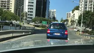 Surfer&rsquo;s Paradise Early Afternoon Drive 1, Gold Coast, Queensland, Australia, In A Convertible BMW!