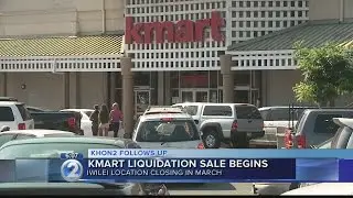 Liquidation sale underway for Hawaii's first Kmart store