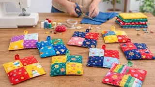 Cute gift sewing ideas that can be done in just 10 minutes 💟 Gift Sewing Ideas 💟