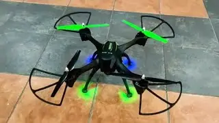 Drone jumbo unboxing and testing