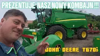 PREZENTACJA NOWEGO KOMBAJNU !!!  JOHN DEERE T670i .