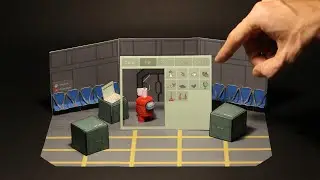 Among Us /Stop Motion Animation /3D Quilling /Artoholic