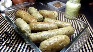 Salchichas alemanas veganas