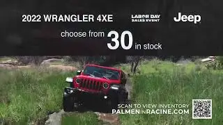 2022 JEEP WRANGLER 4XE - Get $7500 Tax Credit - Palmen Dodge Chrysler Jeep Ram of Racine