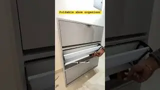 Foldable shoe rack✅#shortsvideo #viral #shoerack #livinginterior #shoeorganizer