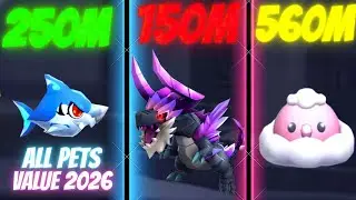 All Pets Value (January) in Skyblock Blockman Go