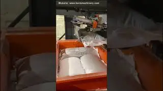 Turnkey Feed Palletizer Robot | Fully Automated Bag Stacking #roboticpalletizer