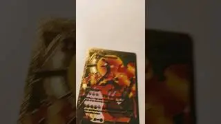 Pokemon go Card golden chalizard  #shorts
