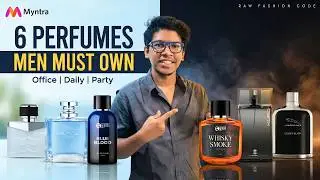 6 Perfumes Every Man Must Own | Office to Party 🔥 ✅ | Myntra | Raw Fashion Code | Naveen