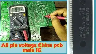 China CRT PCB Prossecer IC All pin voltage. IC 8873/ 8891/ 8895.