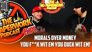 Morals over money! The line has been drawn!