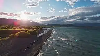 📍 Sunset over Lake Buenos Aires, Patagonia, Argentina 🇦🇷