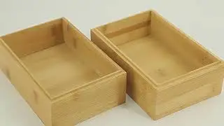 Bamboo storage box with factory price.