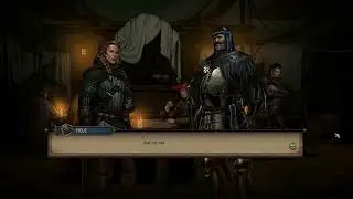Thronebreaker Eyck Dialogue about the golden dragon and the Prophet Lebioda