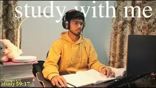 LIVE: 10HR Study With Me | Deep Focus Rain 🌧️ Pomodoro 60/10