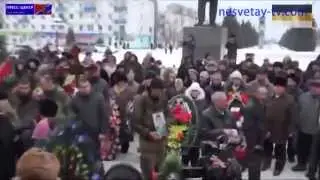 Похороны мэра Первомайска Ищенко Е.С.