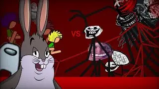 Troll face/Trollge vs Shaggy/Ultra Instinct Shaggy Part 2