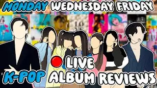 K-Pop Album Reactions! | NCT WISH, MONSTA X, JUN. K, TREASURE & ZEROBASEONE