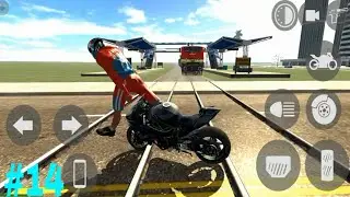 AK AUR NEW TRICK COLLECTOR KO BIKE KE SATH HAWA MAI CHALANE KI | INDIAN BIKE DRIVING 3D