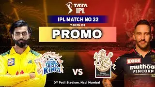 CSK vs RCB TATA IPL 2022 Promo|  Csk vs Rcb Battle| IPL 2022