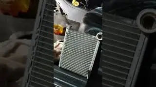 Замена радиатора печки на весте часть2