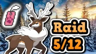 PokeMMO Xmas Raid #5 - Sawsbuck Raid Guide