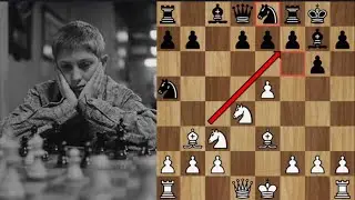 Bobby Fischer beats a Grandmaster in 10 moves! (But Reshevsky plays on)