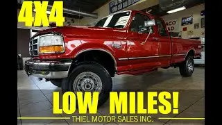 1996 FORD F-250 EXT-CAB 4X4 7.5L 460ci V8 LOW MILES CA TRUCK FOR SALE @ WWW.THIELMOTORS.COM
