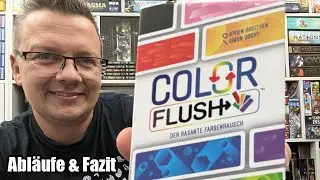 Color Flush (HCM Kinzel) - verdrehtes Kartenspiel in kleiner Box