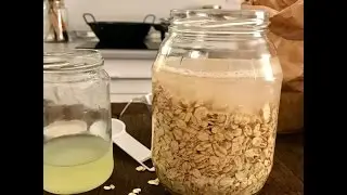 Soaking Rolled oats & Barley flakes