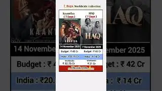 Haq Vs Kaantha 7 Days Worldwide Collection | Emraan Hashmi | Yami Gautam | Dalquer Salman