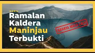 Сбылось ли древнее пророчество Манинджау? Древние предания предупреждают о разрушительной кальдере.