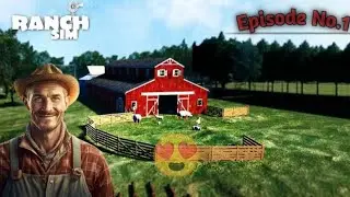  Became a Farmer in Ranch Simulator! 🚜 | My New Village Life Begins