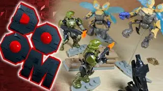 📷 Mega Construx HALO: UNSC Marine Defense || Обзор DOOM Construx