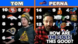 Grossi & Perna Compare Their Week 8 NFL Power Rankings (Grossi Perna Show)