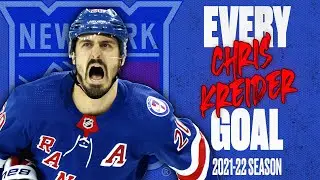 Every Chris Kreider Goal From The 2021-22 NHL Season