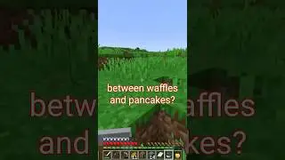 Waffles or Pancakes? Minecraft Manhunt Moments!  #minecraft #livestream
