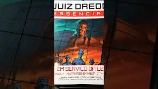 HQ JUIZ DREDD ESSENCIAL EM SERVI&Ccedil;O DA LEI LIVRO 1- MUTANTES EM MEGA-CITY UM