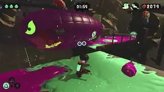 Splatoon 2 - Gameplay Walkthrough Octo Canyon - Sector 2 Level 6 (Octozeppelin Invasion)