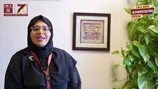 Ready to reach new heights? Begin your journey at IBA Karachi | Dr. Nida Aslam Khan
