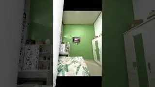 Makeover kamar dengan cat hijau sage